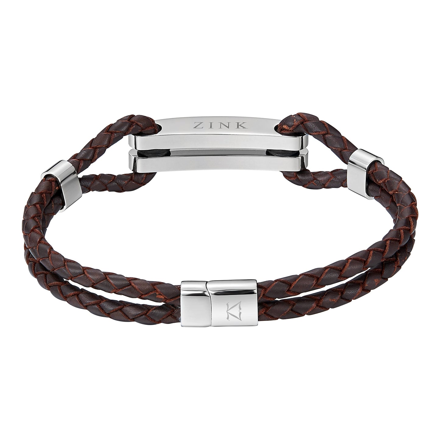 ZJBC016SLPBR ZINK Men's Bracelets