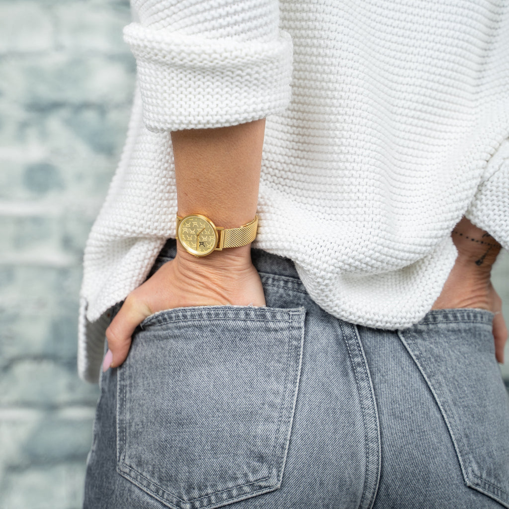 PIERRE CARDIN Women's Watch with Gold Stainless Steel Case and Gold Stainless Steel Band-i-Watch-6