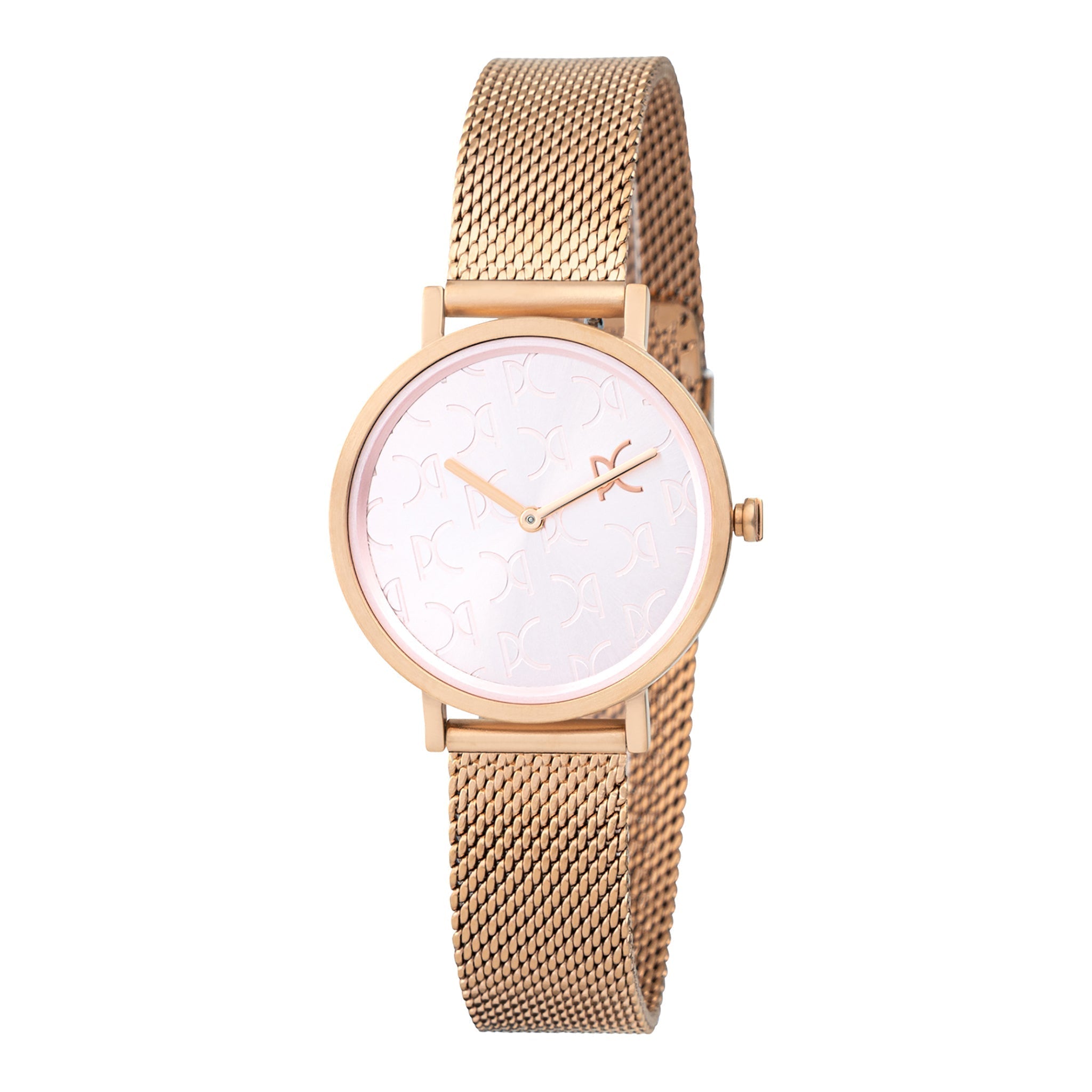 PIERRE CARDIN Women's Watch with Rose Gold Stainless Steel Case and Rose Gold Stainless Steel Band