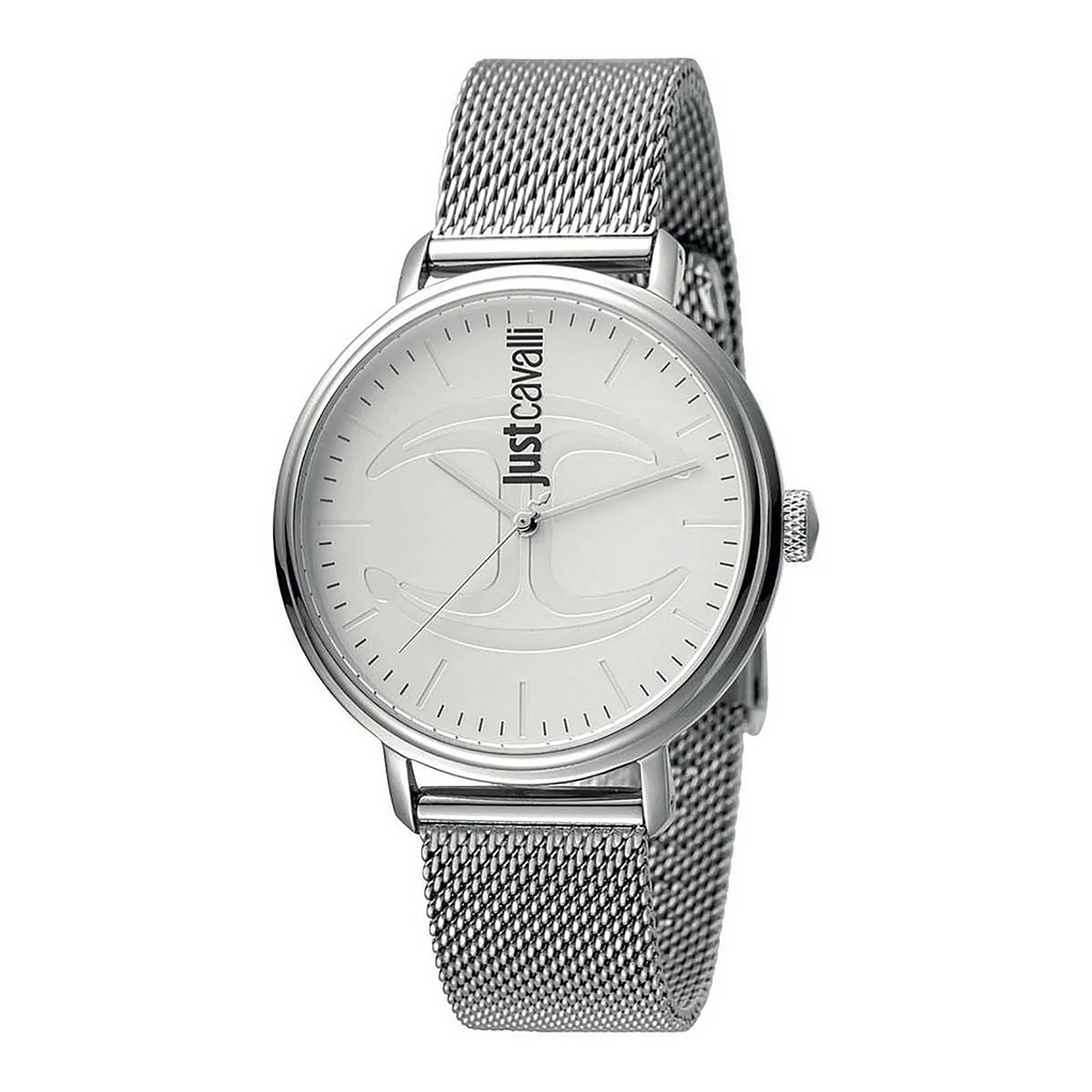 JUST CAVALLI JC1G012M0055 - ELEGANT SILVER TIMEPIECE FOR THE MODERN WOMAN