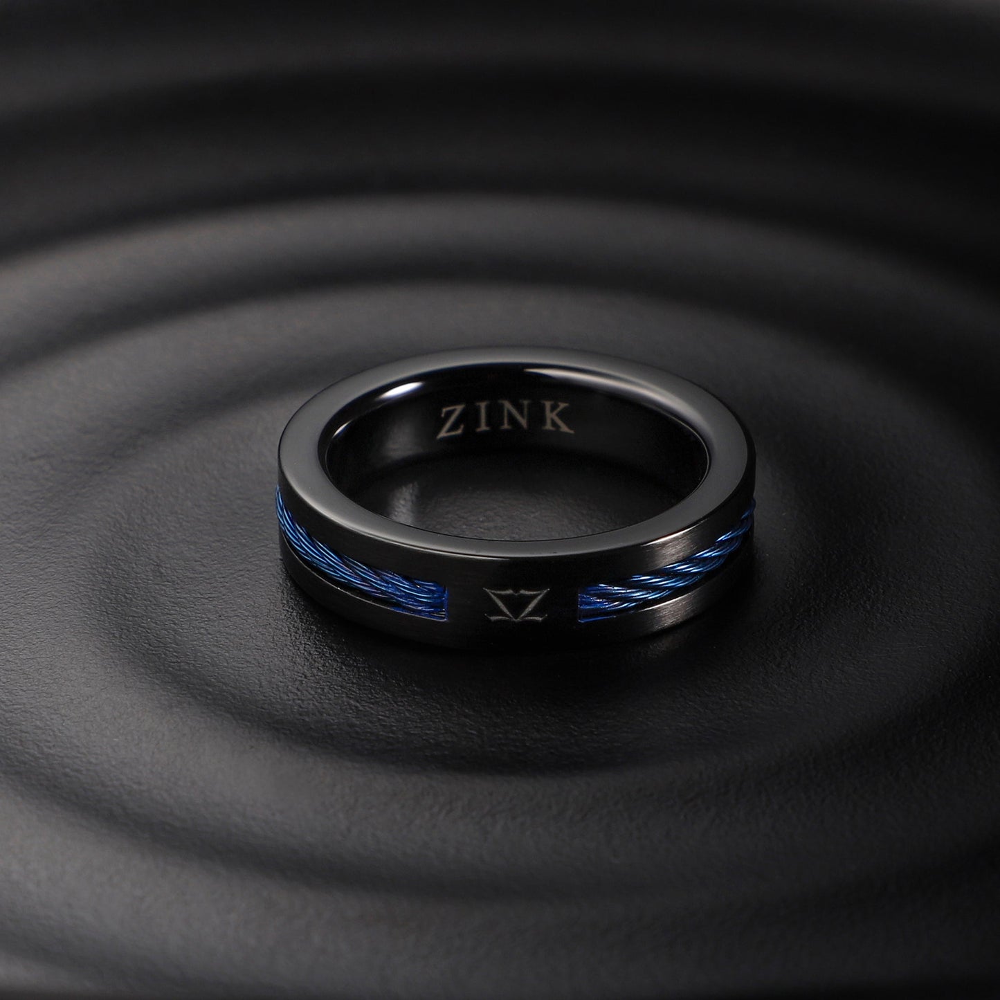 ZJRG041BL-19 ZINK Men's Ring